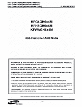 DataSheet KFG4GH6Q4M pdf